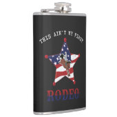 Das ist nicht mein erstes RODEO Flachmann (Rechts)