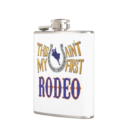 Das ist nicht mein erstes Rodeo Flachmann (Links)