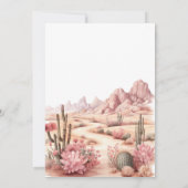 Das ist nicht mein erstes Rodeo zu meinem zweiten Einladung (Rückseite)