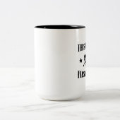 Das ist nicht mein erstes Rodeo! Zweifarbige Tasse (Mittel)