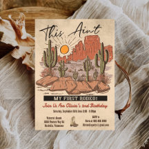 Das ist nicht meine erste Rodeo Cowboy-Geburtstags