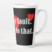 Das ist nicht meine Schuld. Oops, habe ich das get Milchtasse (Rechts)