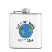 Das ist nicht Uranus, Behalten, sauber Flachmann (Vorderseite)