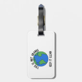 Das ist nicht Uranus, Behalten, sauber Gepäckanhänger (Rückseite vertikal)