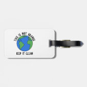 Das ist nicht Uranus, Behalten, sauber Gepäckanhänger (Rückseite horizontal)