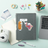 Das ist nicht, wonach es aussieht aufkleber (iPad Hülle)