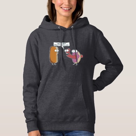 Das ist nicht, wonach es aussieht hoodie (Vorderseite)