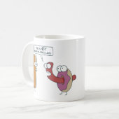 Das ist nicht, wonach es aussieht kaffeetasse (Vorderseite Links)