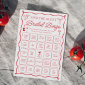 Das ist noch finden Sie das Bridal Bingo Game Einladung