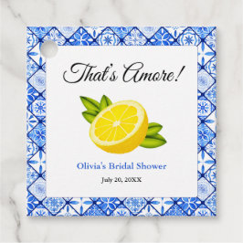 Das ist noch mehr | Brautparty Lemon Geschenkanhänger