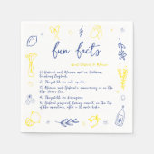 Das ist noch mehr italienische Fun Fakten Neuaufla Serviette (Vorderseite)