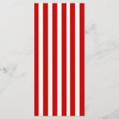 Das ist noch nicht alles! Italienische Hochzeit Menükarte (Rückseite)