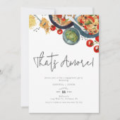 Das ist noch nicht alles! Italienische Lebensmitte Einladung (Vorderseite)