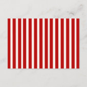 Das ist noch nicht alles! Italienische Rote Detail Begleitkarte (Rückseite)