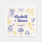 Das ist noch nicht alles! Italienische Verlobung b Serviette (Vorderseite)