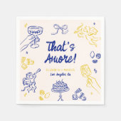 Das ist noch nicht alles! Italienische Verlobung b Serviette (Vorderseite)