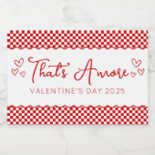 Das ist noch nicht alles! Italienisches Themed Val Schaumweinetikett (Einzelnes Label)