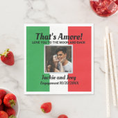 Das ist noch nicht alles! Personalisierter italien Serviette (Beispiel)