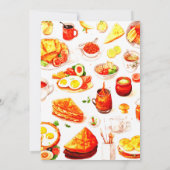 Das ist noch nicht alles! Probe Brunch Dinner Einl Einladung (Rückseite)