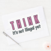 Das ist noch nicht illegal rechteckiger aufkleber (Umschlag)