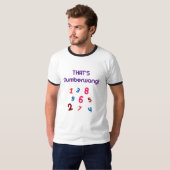 Das ist Numberwang! T-Shirt (Vorne ganz)
