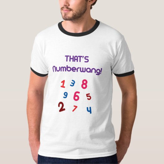 Das ist Numberwang! T-Shirt (Vorderseite)