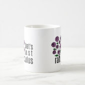 Das ist nur Ranunculus Pun Kaffeetasse (Mittel)