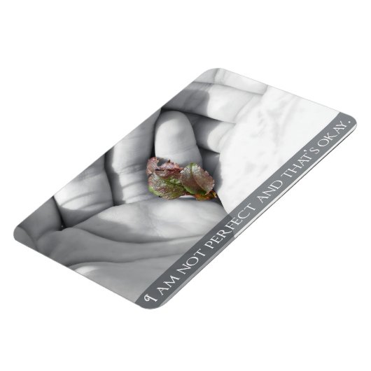 "Das ist okay" Motivation Affirmation Flexible Magnet (Linke Seite)