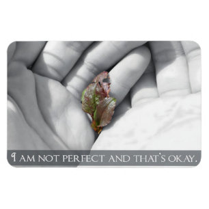 "Das ist okay" Motivation Affirmation Flexible Magnet