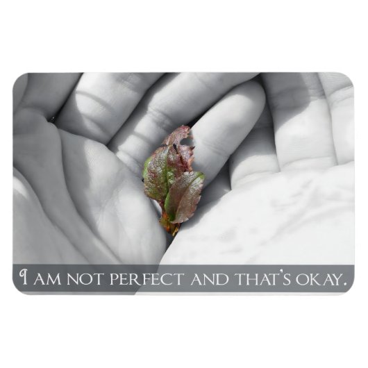 "Das ist okay" Motivation Affirmation Flexible Magnet (Horizontal)