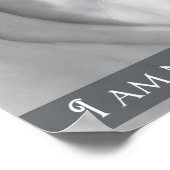 "Das ist okay" Motivation Affirmation Poster (Ecke)