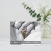 "Das ist okay" Motivation Affirmation Postkarte (Stehend Vorderseite)