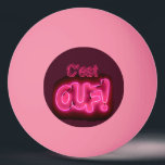 Das ist Ouf! {Es ist verrückt!) Neon Pink Phrase. Tischtennisball<br><div class="desc">Das ist Ouf! {Es ist verrückt!) Neon Pink Phrase Ping Pong Ball</div>