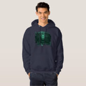 Das ist paranormal - grüner Geist Hoodie (Vorne ganz)