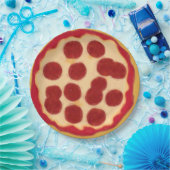 Das ist Pizza. Pizza-Party Pappteller (Party)