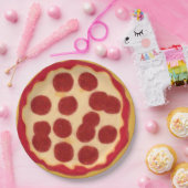 Das ist Pizza. Pizza-Party Pappteller (Party)