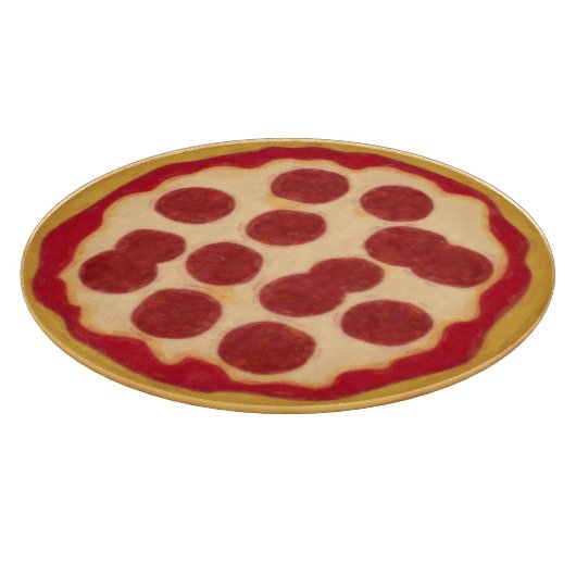 Das ist Pizza Schneidebrett (Ecke)