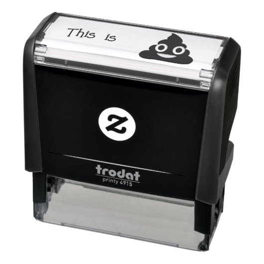 Das ist Poo Emoji Funny Permastempel (Produkt)