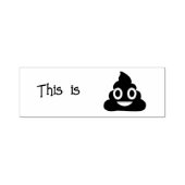 Das ist Poo Emoji Funny Permastempel (Design)