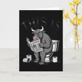 Das Ist Quatsch Sarkastisch Lustig Karte (Gelbe Blume)