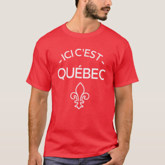 Das ist Quebec City Freunde T-Shirt