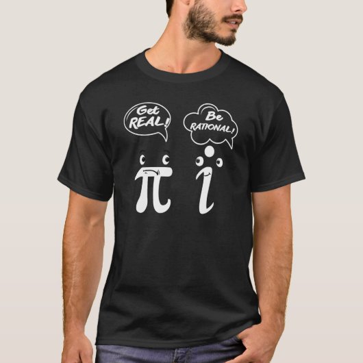 Das ist Rational, um Real Geek Nerd MATH T-Shirt (Vorderseite)