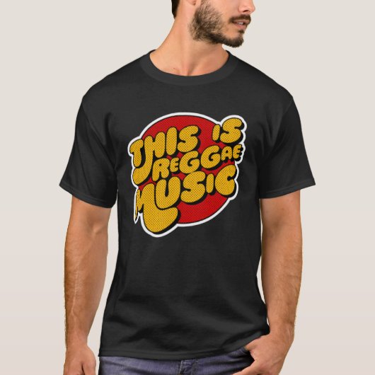 Das ist Reggae Music T-Shirt (Vorderseite)
