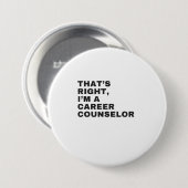 DAS IST RICHTIG, ICH BIN EIN ARBEITER BUTTON (Vorne & Hinten)