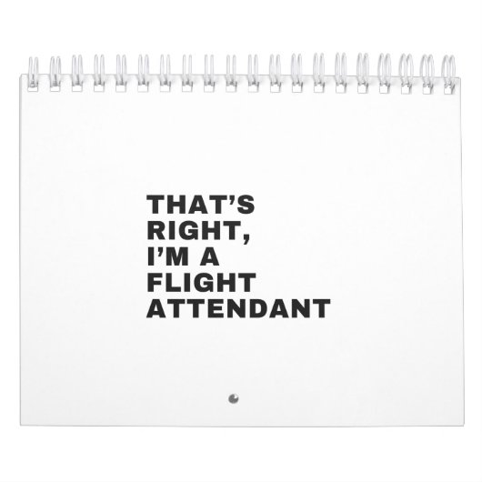 DAS IST RICHTIG, ICH BIN EIN FLUGVERANSTALTER KALENDER (Titelbild)