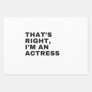 DAS IST RICHTIG, ICH BIN EIN ZUGRIFF GESCHENKPAPIER SET