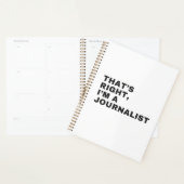 DAS IST RICHTIG, ICH BIN JOURNALIST PLANER (Anzeige)