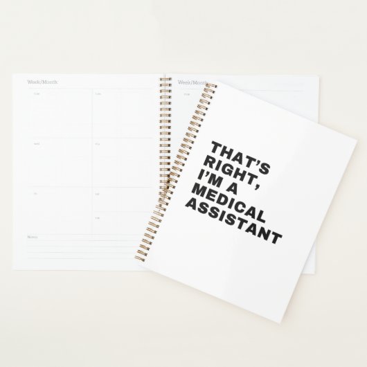 DAS IST RICHTIG, ICH BIN MEDIZINISCHER HILFE PLANER (Anzeige)