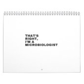 DAS IST RICHTIG, ICH BIN MIKROBIOLOGIN KALENDER (Titelbild)
