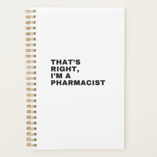 DAS IST RICHTIG, ICH BIN PHARMAKIST PLANER